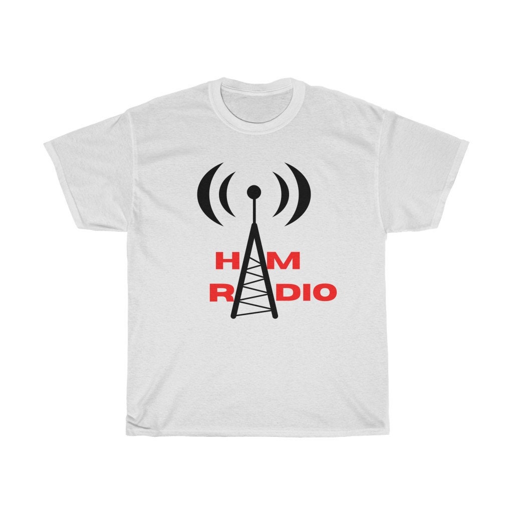 Ham Radio Unisex Heavy Cotton Tee