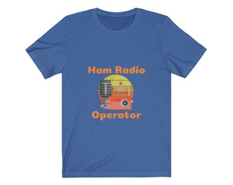 Ham Radio, OperatorUnisex Jersey Short Sleeve Tee