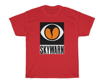 Ham Radio Skywarn Logo Cotton Tee