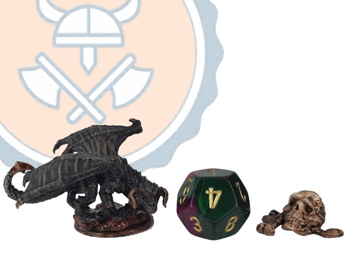 Wrymling with Skull