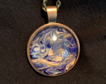 Wearable Art Round Pendant