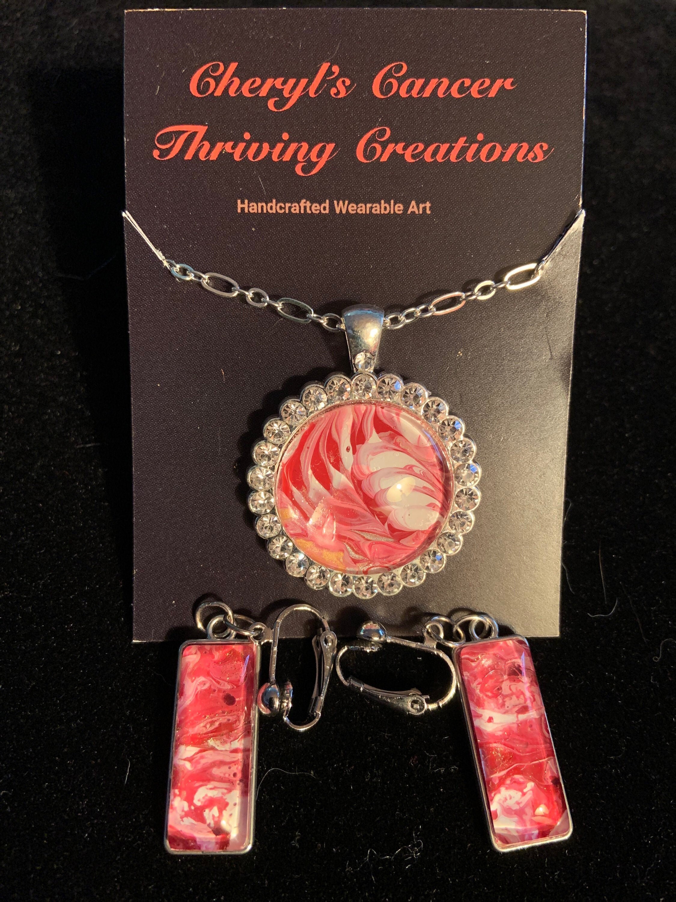 Wearable Art Circular Pendant