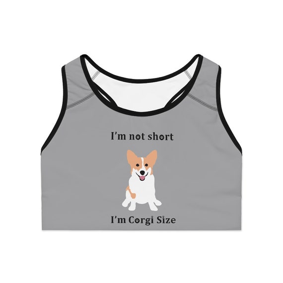Chihuahua Sports Bra - Black Chihuahua Sports Bra - Black