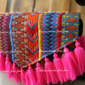 bolsa de mano artesanal mexicana, handmade wallet, cartera artesanal mexicana, hecho en mexico,