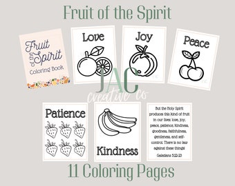 Fruit of the Spirit Coloring Book