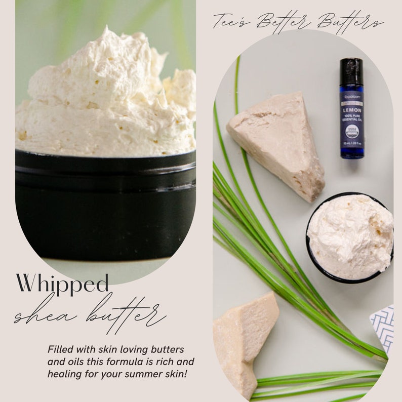 Blackowned Organic Whipped Body Butter Includes Sheamango Etsy