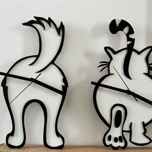 Dog/cat clocks