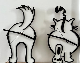 Dog/cat clocks