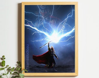 Thor Love and Thunder - A3 Print