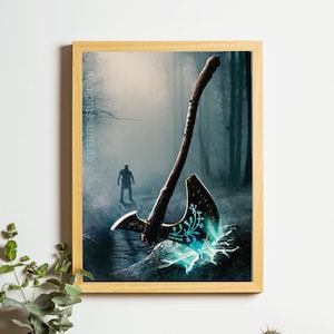 God of War A3 Print