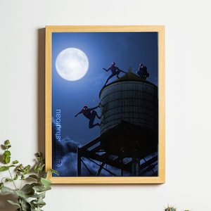 Spider-Men - A3 Print