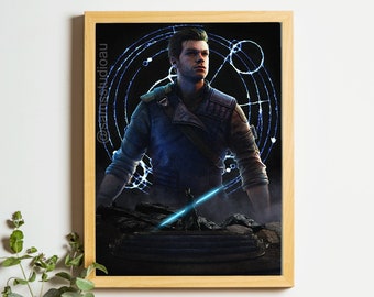 Cal Kestis A3 Print