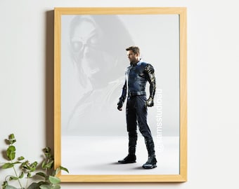 セバスチャン・スタン サイン入り 11x14 写真 バッキー