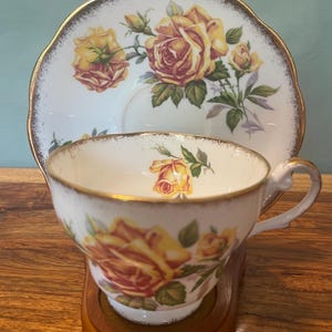 Royal Standard “Romany Rose” Tea Cup & Saucer