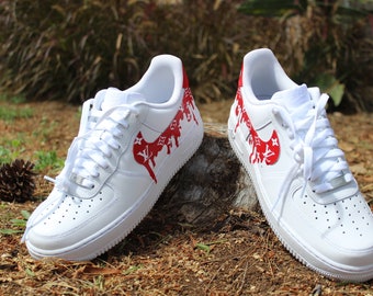 custom supreme air force 1