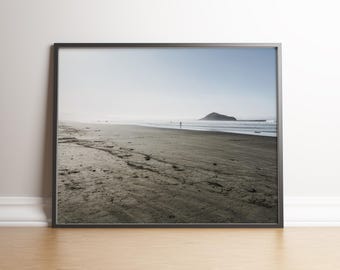 Tofino Beach Print, Long Beach Wall Art, Vancouver Island Photography, Minimalist Beach Decor, Pacific Northwest Print, Digital Download