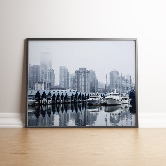 Stanley Park Wall Art Vancouver Print Seawall Poster Etsy