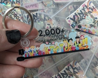 Kpop Ticketmaster Keychains All I Want Are K-Pop Tickets!