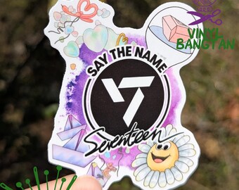 SVT Seventeen 3-inch Glossy Sticker K-Pop