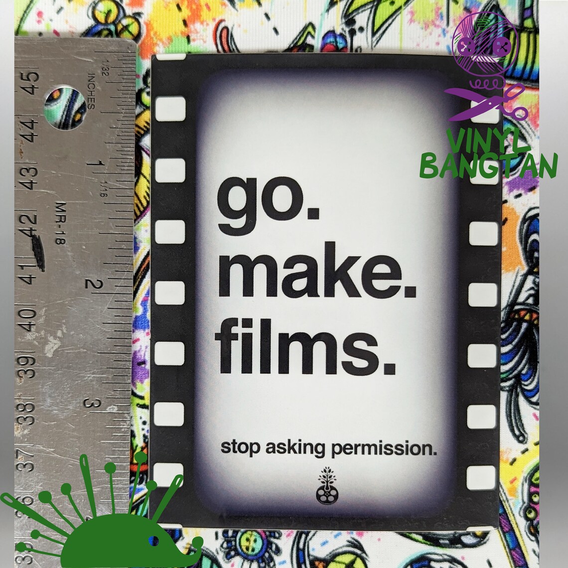 Filmmaker Sticker Pack - 6 Sticker Set - Film Impact Georgia - Etsy