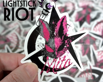 Glossy Sticker "Ateez Mito Bunny" 3-inch - Original Design