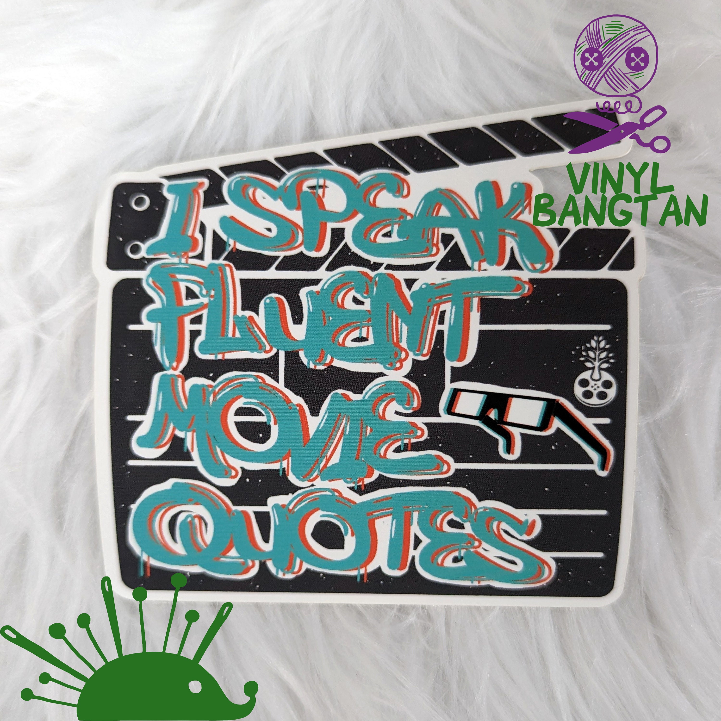 Filmmaker Sticker Pack - 6 Sticker Set - Film Impact Georgia - Etsy
