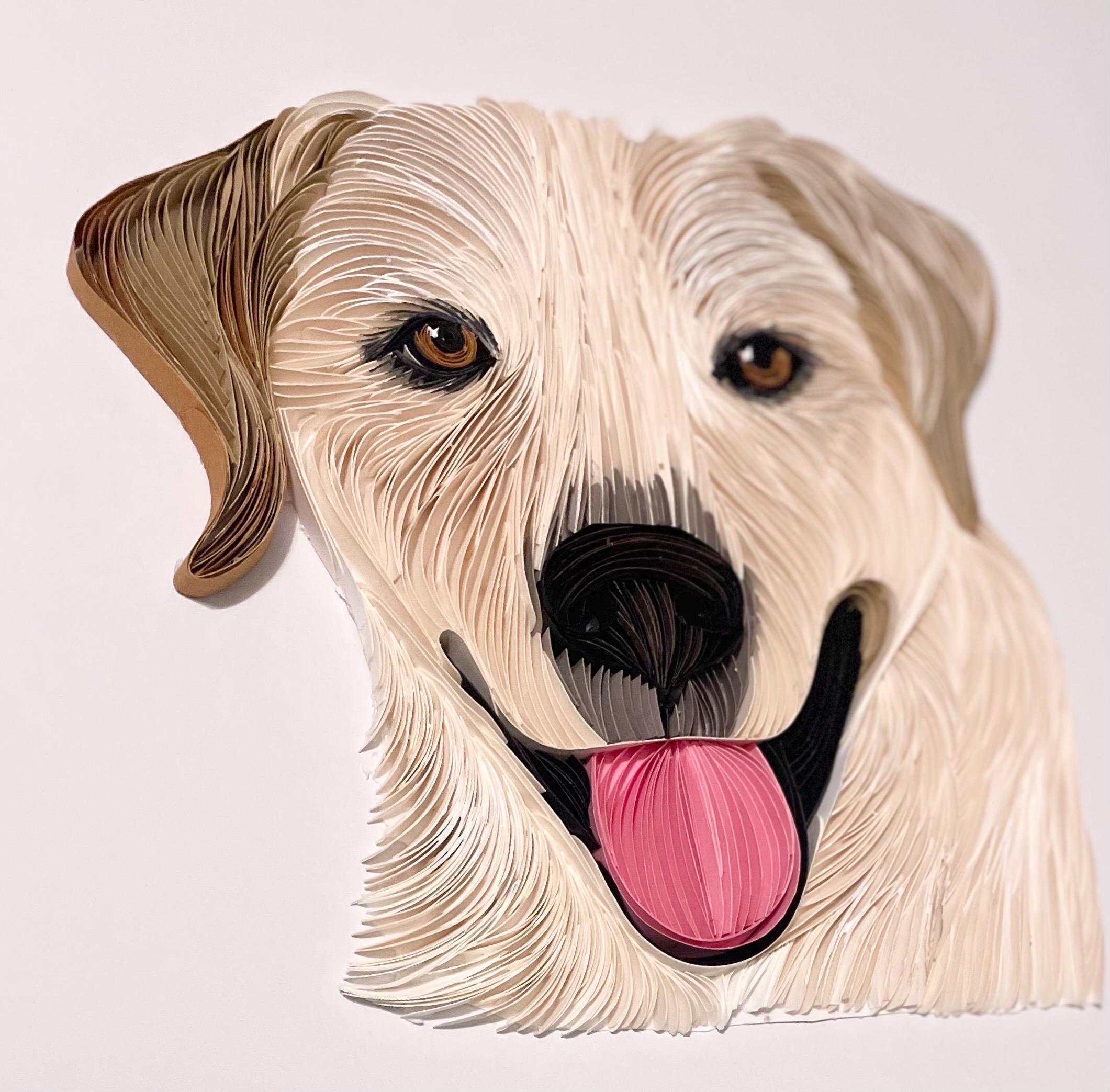 Custom Quilled Pet Portrait Personalized Dog & Cat Wall Art - Etsy
