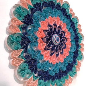 Paper art, Quilling, Wedding sign, 1st anniversary gift, Wedding, Birthday gift, home decor, Wall art, Modern, Quilling wall decor art