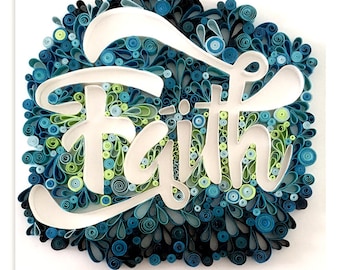 Custom Quilling Art, Home Décor, Custom Quilling Art, Paper Quilling Art, Personalized Gift, Gifts, Handmade Gifts, Art on Paper Gift