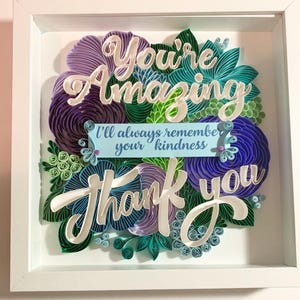 Paper art, Quilling, Wedding sign, 1st anniversary gift, Wedding, Birthday gift, home decor, Wall art, Modern, Quilling wall decor art