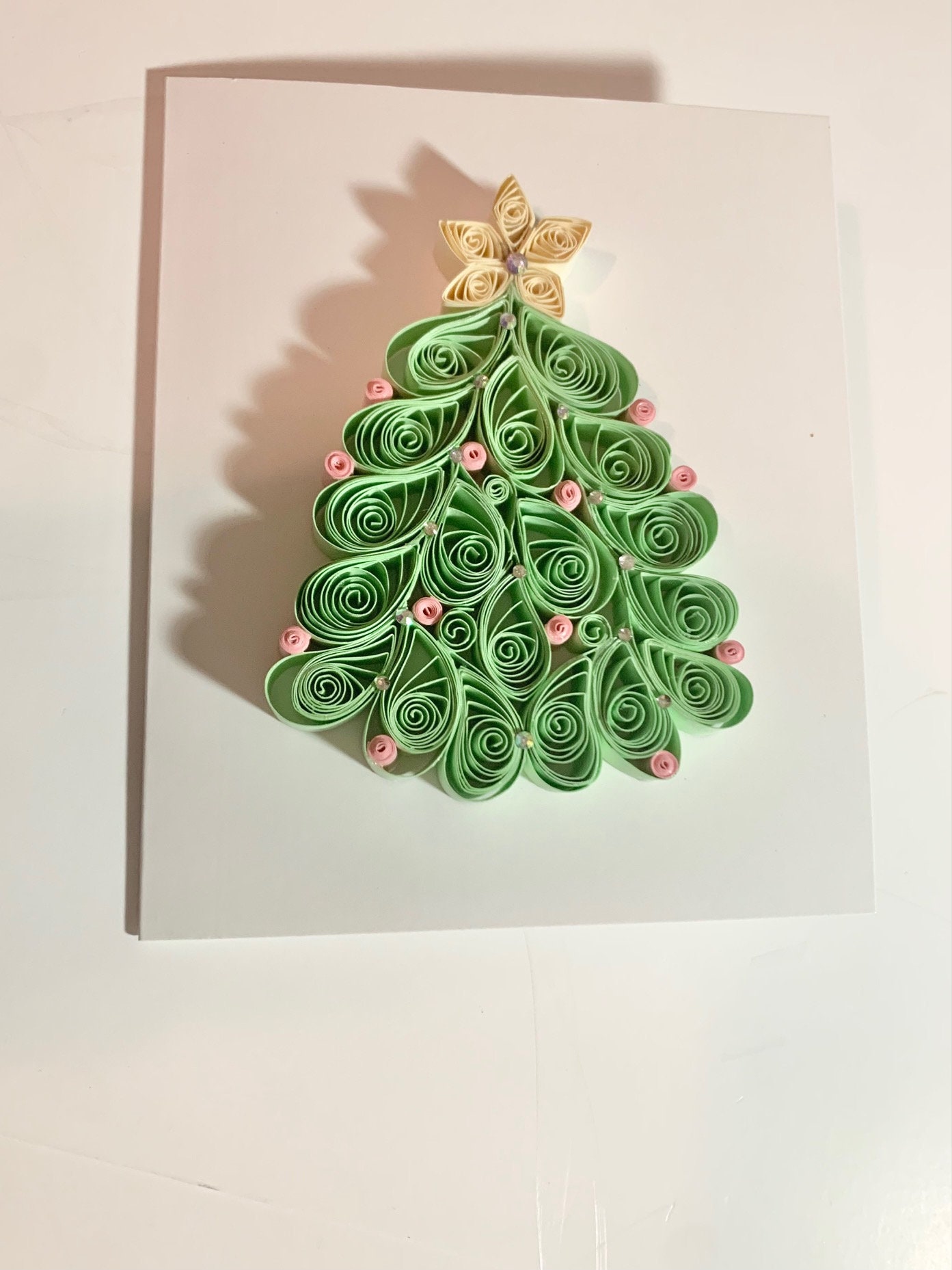 Biglietto Di Natale Per Amico Speciale - Design Con Riccio E Stelle