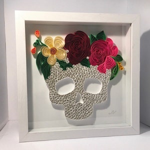 Paper art, Quilling, Wedding sign, 1st anniversary gift, Wedding, Birthday gift, home decor, Wall art, Modern, Quilling wall decor art