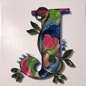 Custom Quilling Art, Home Décor, Custom Quilling Art, Paper Quilling Art, Personalized Gift, Gifts, Handmade Gifts, Art on Paper Gift