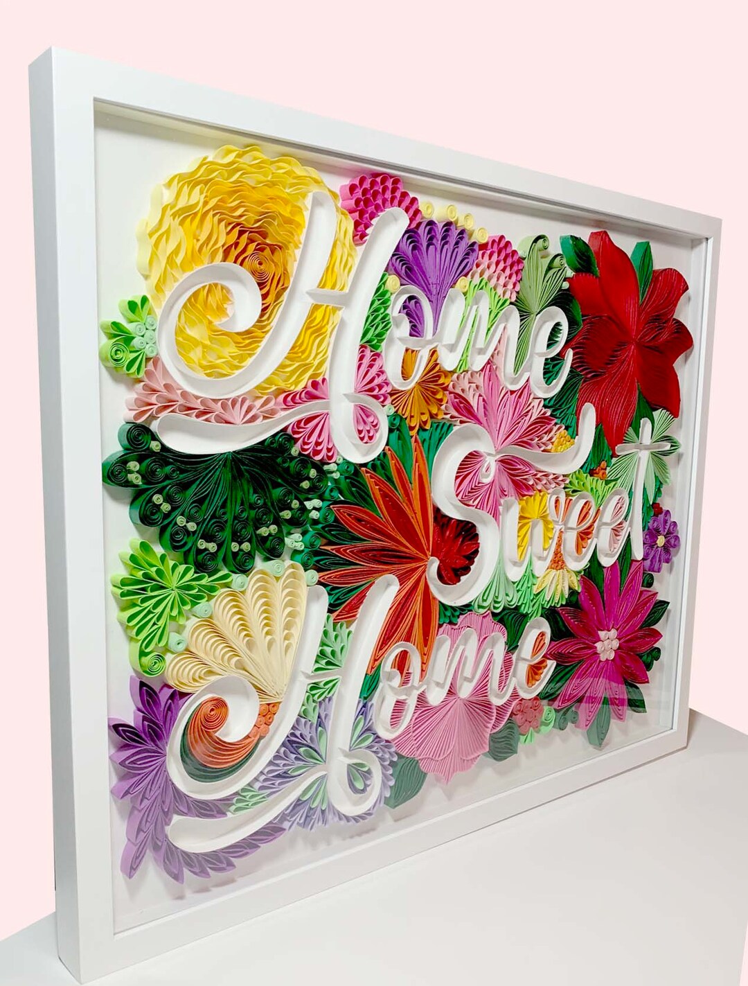 Customized Quilled, Gifts for Him or Her, Handmade Gifts, Birthday Gifts, Wall Art, Nursery