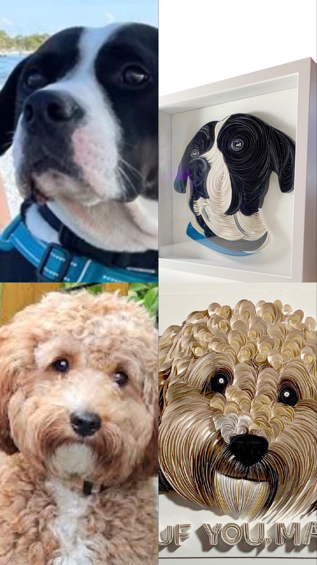 Customized Quilled, Gifts for Him or Her, Handmade Gifts, Birthday Gifts, Wall Art, Nursery