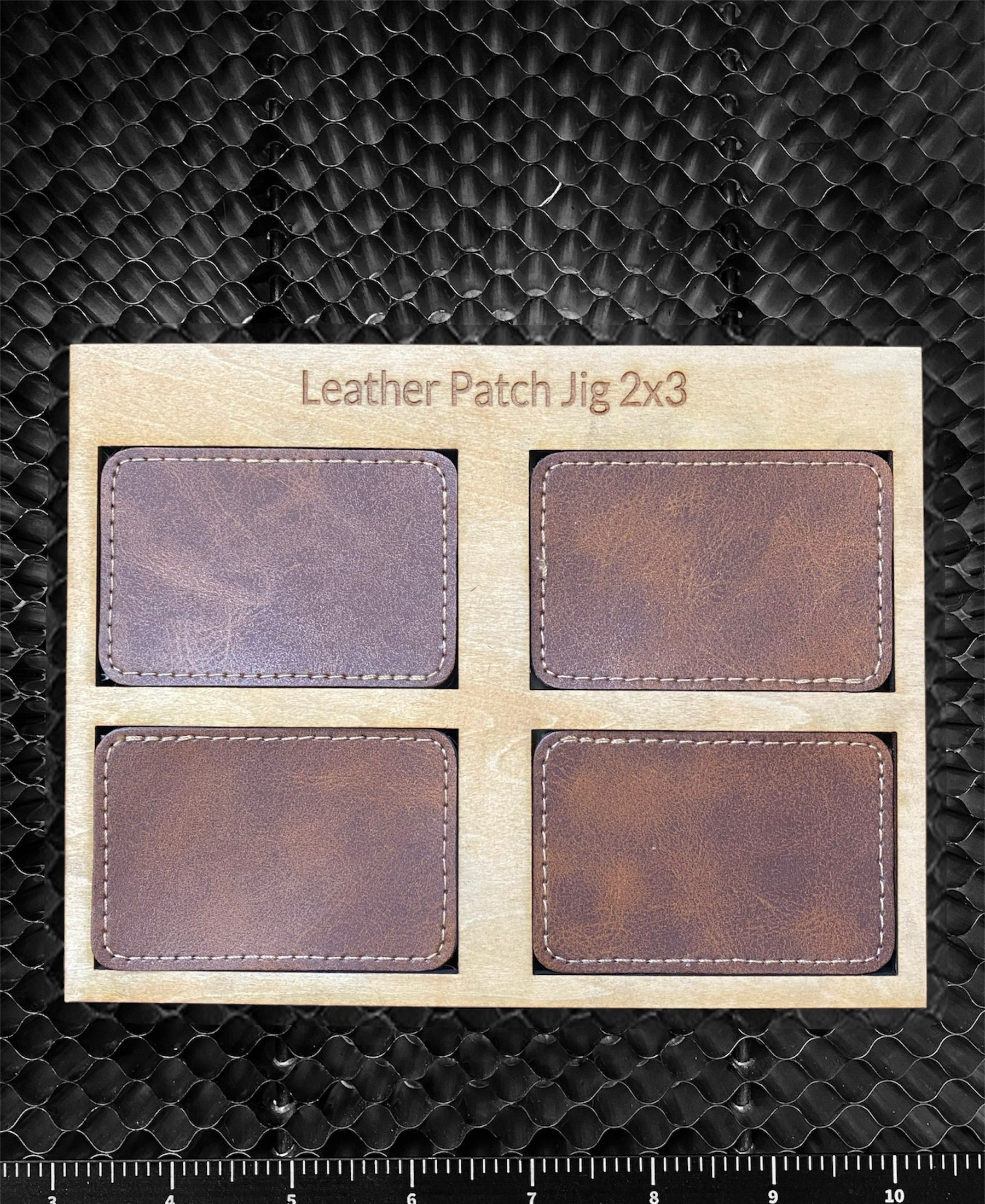 2x3 Leather Patch Jig