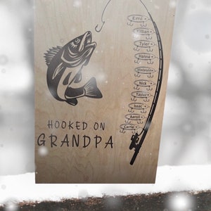 Hooked on Grandpa fishing