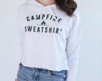 Campfire Cropped Hoodie