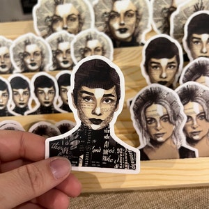Audrey Hepburn Sticker