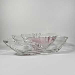 80s  decorative glass bowl