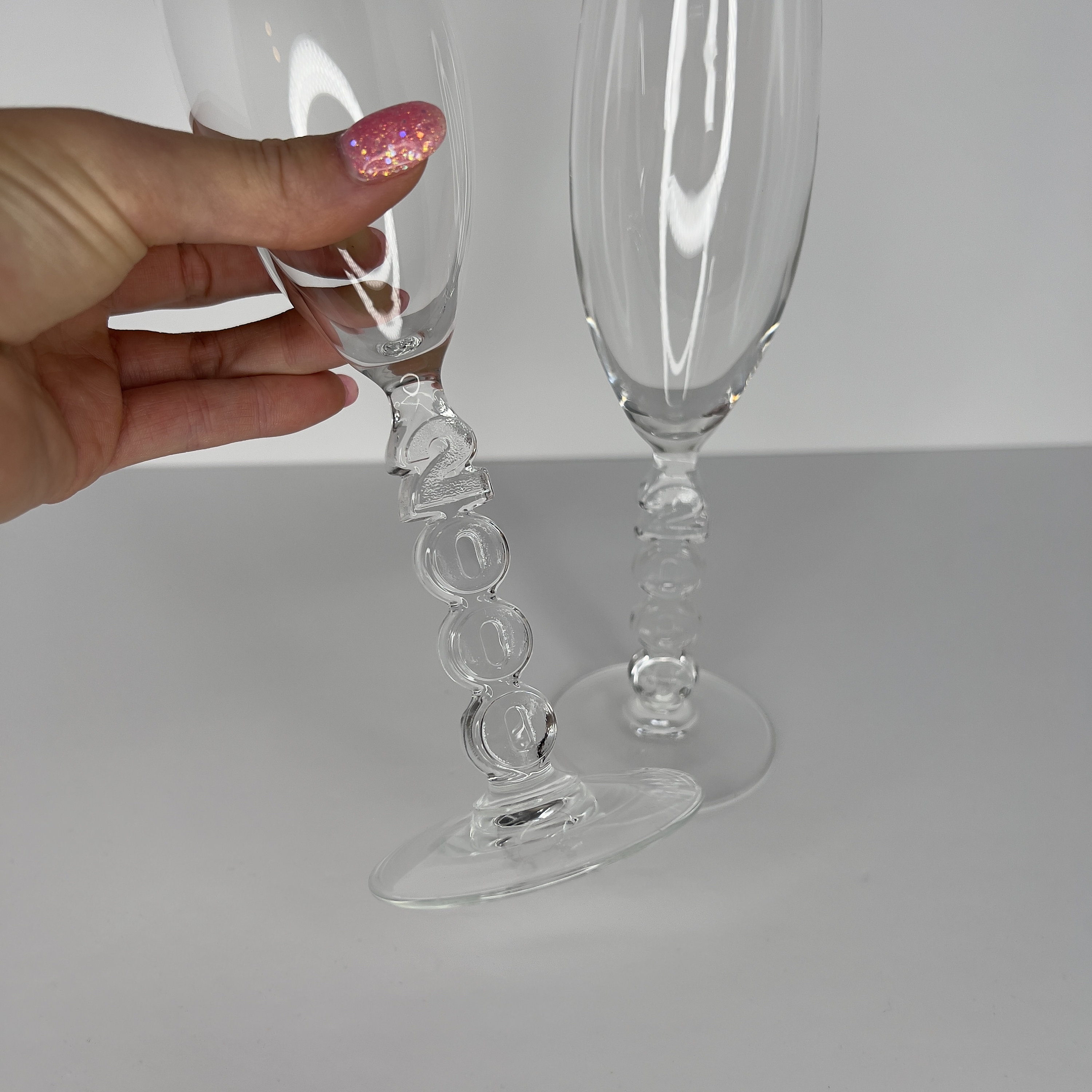 2000 Champagne Flutes (set of 2) - Etsy