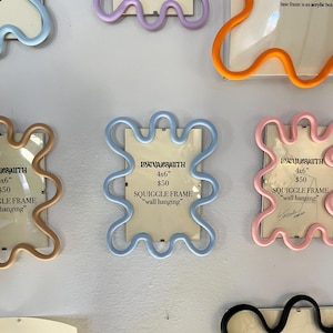Squiggle Frame * WALL HANGING *