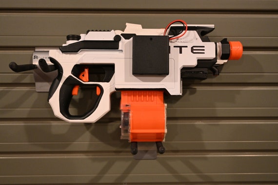 Modded Nerf Hyperfire Machine Pistol 