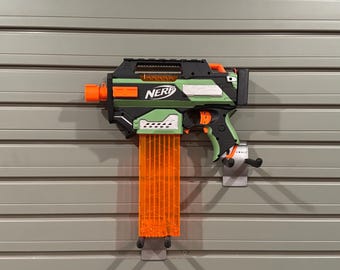 Nerf Rapidstrike Uzi (Black, Green, and Silver)
