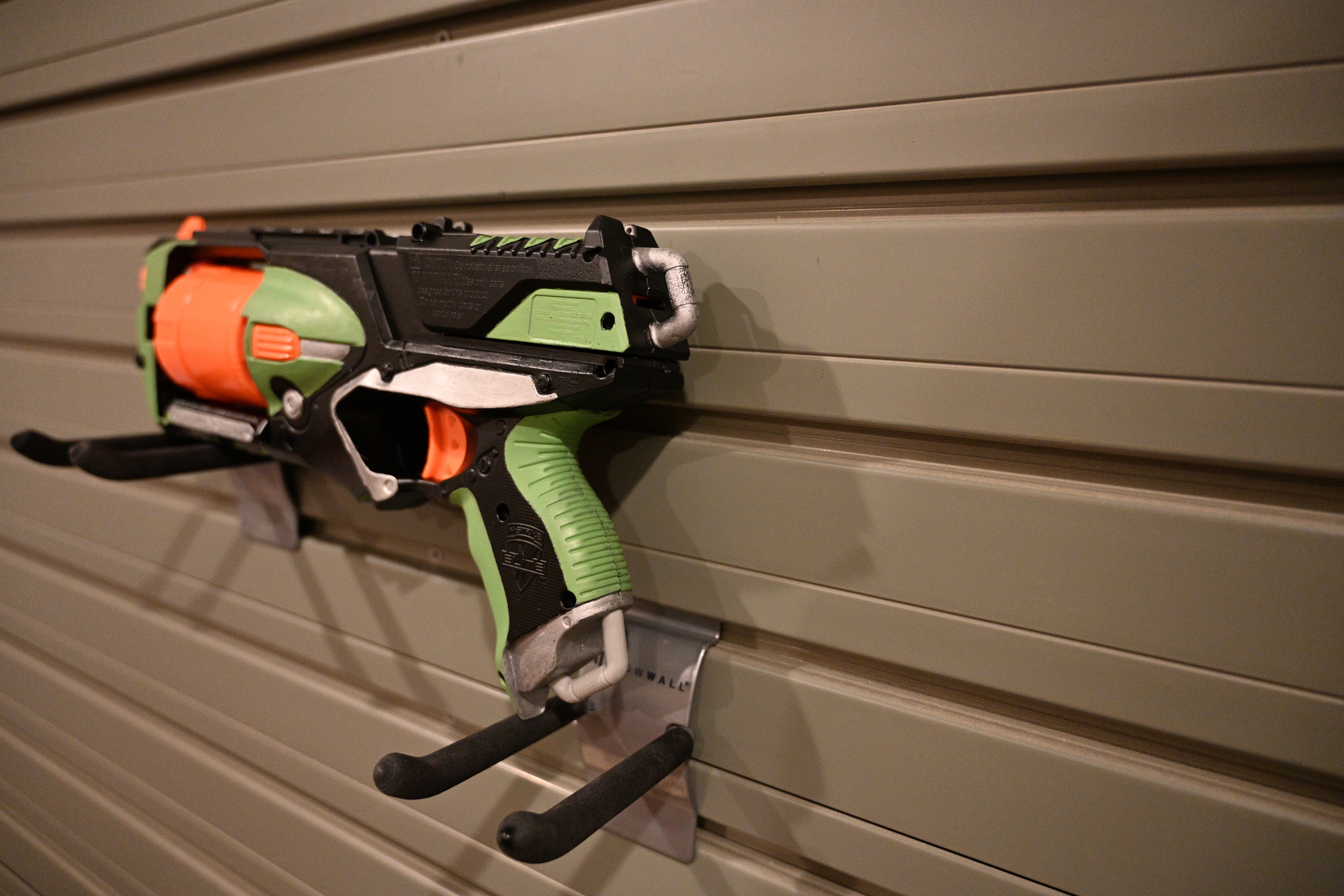 Nerf Strongarm With Exchangeable Barrels black Green and Etsy