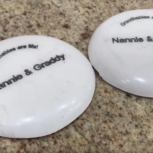 Circular Marble Stone Blanks: Customizable for UV Printing & Engraving