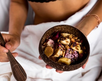 1x Coconut Bowl | Gift Ready | Smoothie Bowls, Acai | Get it Fast | All Natural | Zero Waste
