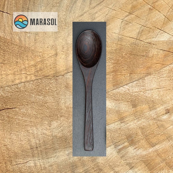 Ebony Wood Spoons | for Smoothie Bowls | Natural Wooden Utensil | Eco Friendly | Vegan | Zero Waste