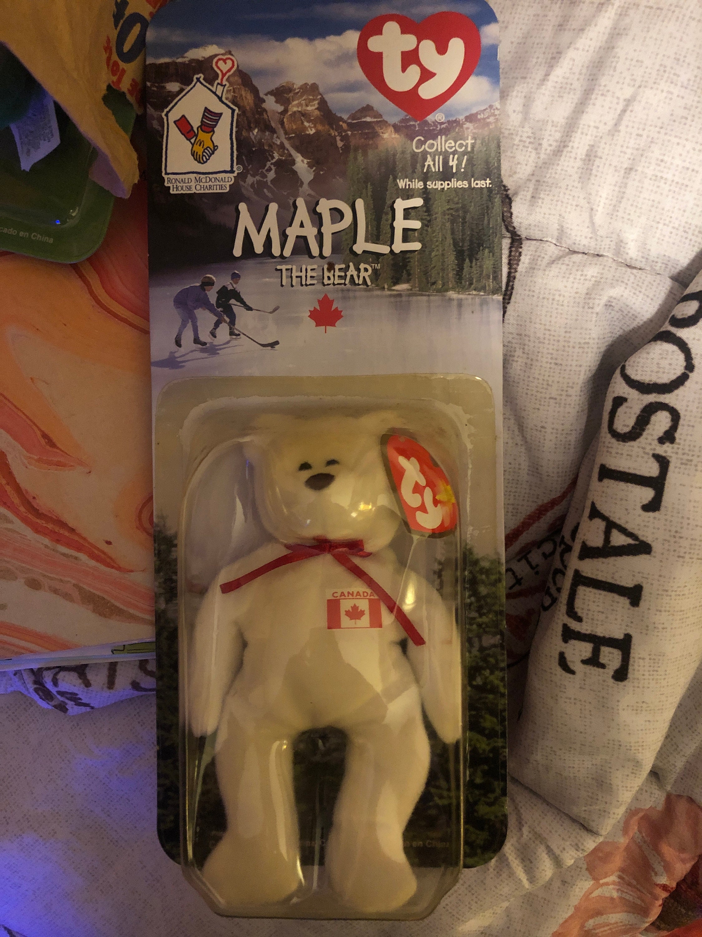 Ty maple the bear cheap mcdonalds value