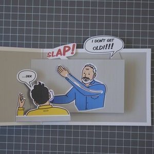 I Don't Get Old-verjaardagskaart - geïnspireerd op de meme die Robin wordt geslagen